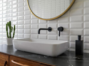 Modern-bathroom-black taps