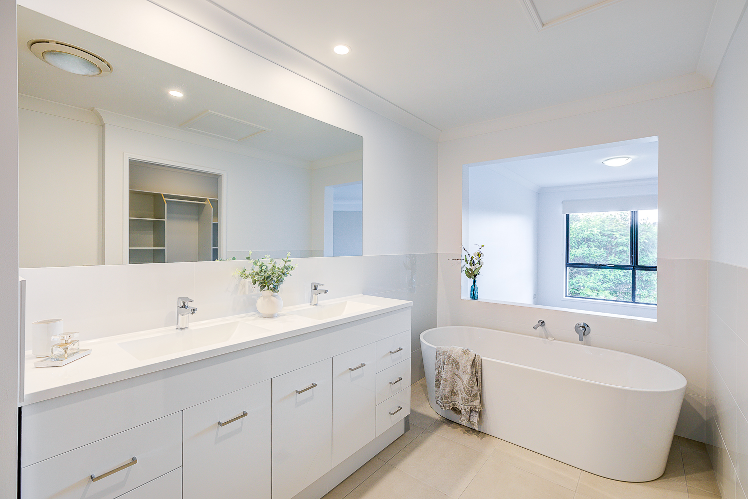 Capital Bathrooms ensuite renovation, Robina