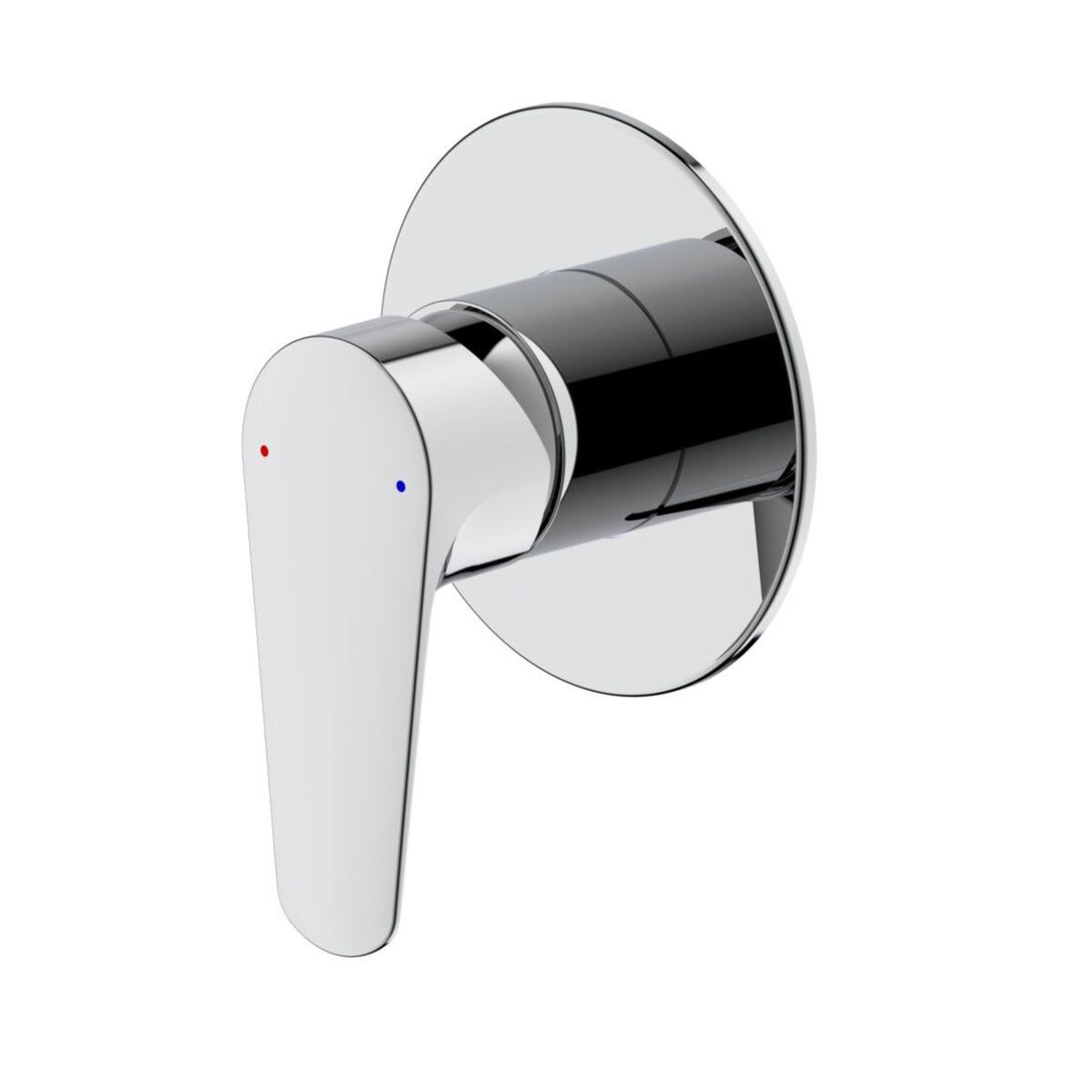 Posh Solus shower mixer in chrome