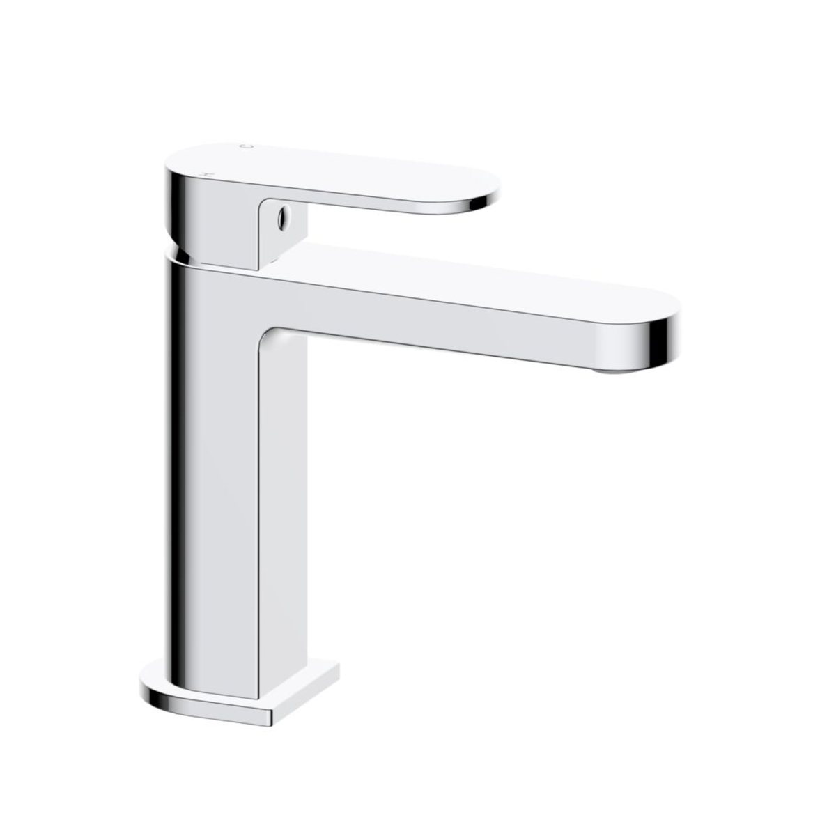 Mizu Soothe basin mixer in chrome